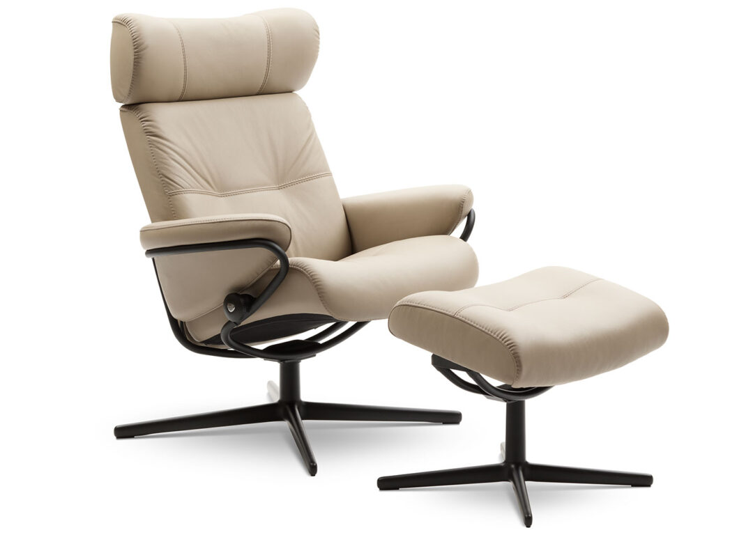 Stressless Berlin Adjustable Headrest Recliner Midfurn Furniture