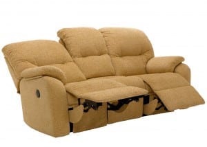 G Plan Mistral 3 seater recliner sofa