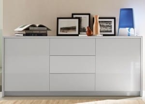 Calligaris Password 2 door 3 drawer sideboard