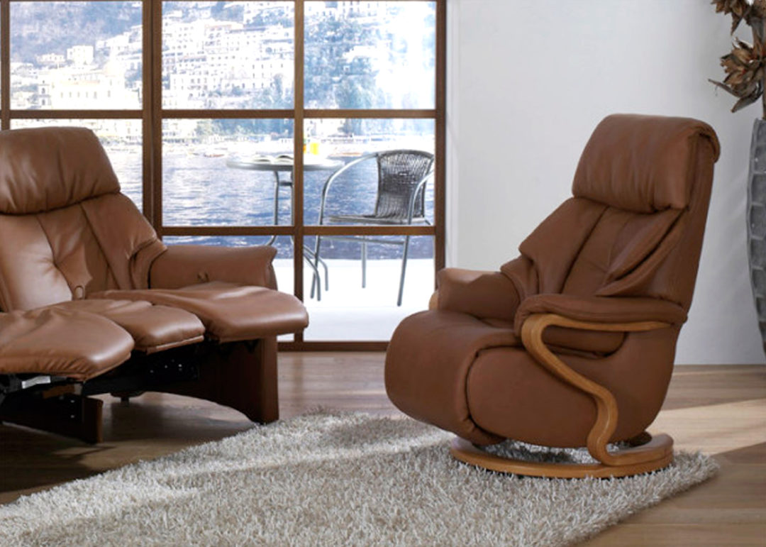 Himolla Chester swivel recliner - Midfurn Furniture Superstore