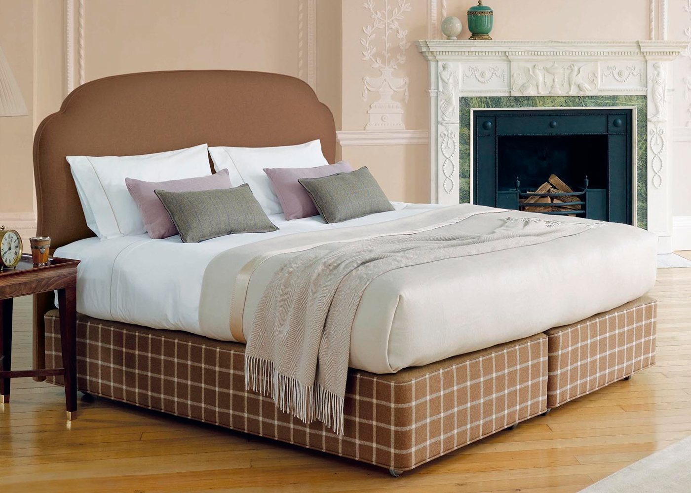 vi spring traditional bedstead mattress king size