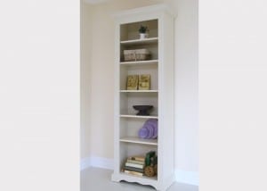 Andrena narrow open bookcase