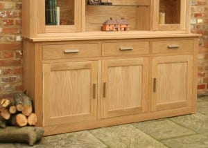 Andrena Elements 6' wide 3 door, 3 drawer Sideboard