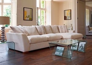 Collins and Hayes Cloud corner sofa