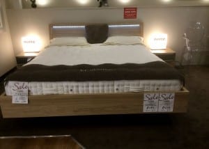 Nolte sonyo super king size bed in elm