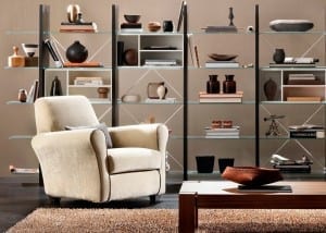 Natuzzi Proxima Bookcase