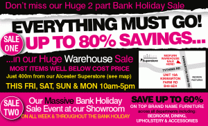 Late May Bank Holiday Sale