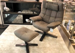 Natuzzi Revive King Chair And Stool