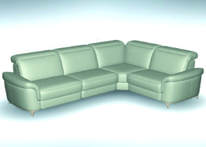 Rom Bellano Corner Sofa