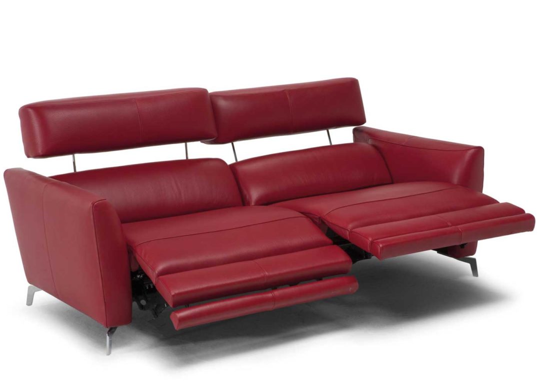 natuzzi stan leather sofa