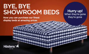 Hastens Showroom Beds