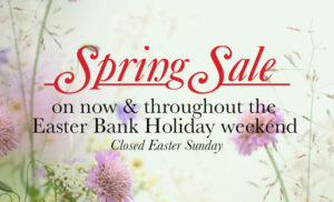 Spring Sale Easter Opening