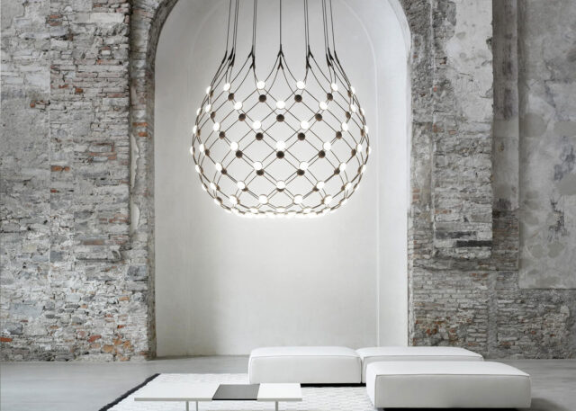 Luceplan Mesh Suspension Lamp Midfurn Furniture Superstore