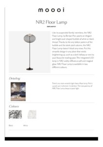 NR2 Floor Lamp 8651