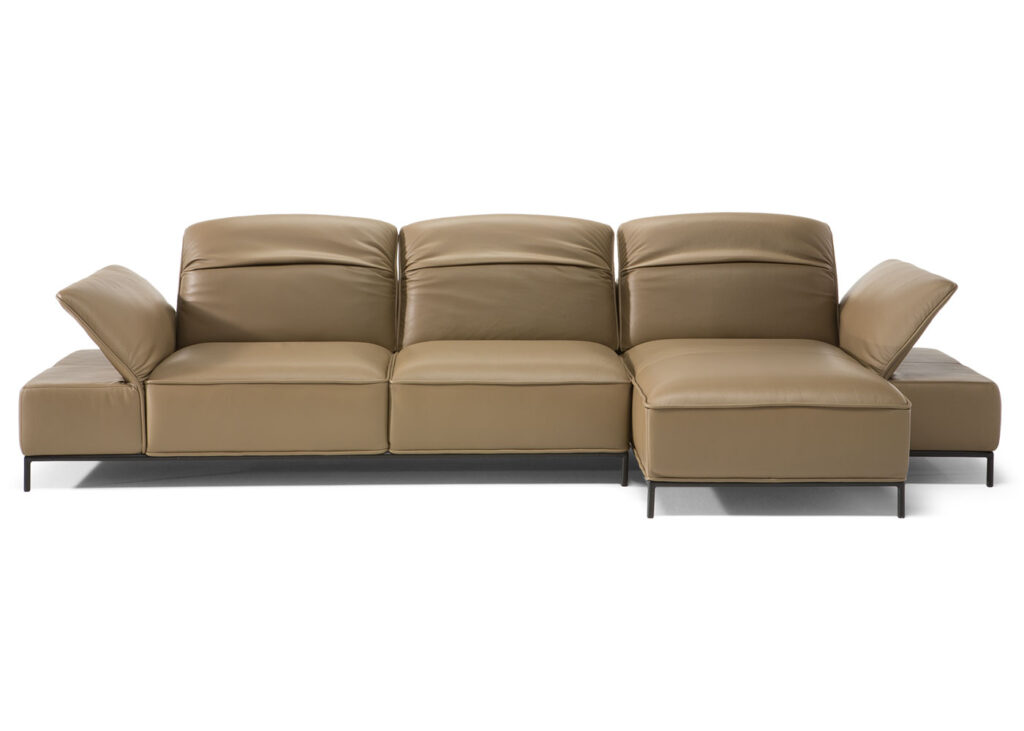 Natuzzi Italia Adam Chaise Sofa - Midfurn Furniture Superstore