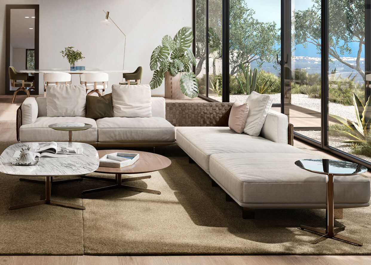 Natuzzi Italia Campus Sofa Midfurn Furniture Superstore