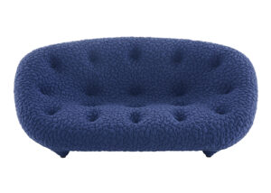 Ligne Roset Ploum Medium Sofa In Moby Safir Blue